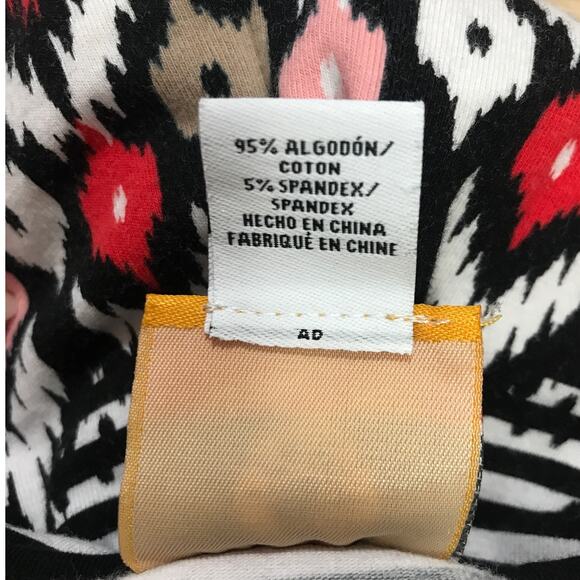 Ruby Rd. Striped Round Neck 3/4 Sleeve Top 2XL - Picture 4 of 5